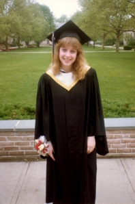 Yvonne at her Hofstra graduation